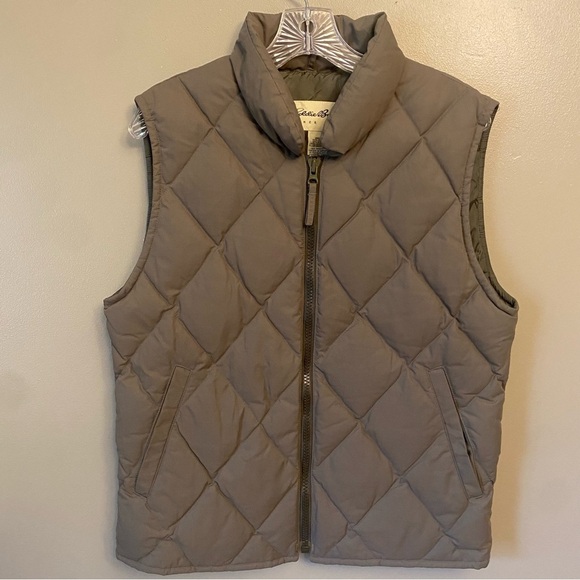 Eddie Bauer Down Puffer Vest Size Small green - Picture 1 of 14